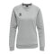 Hummel Move Grid Cotton Sweatshirt Damen Grau F2006 - grau