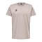 Hummel Move Grid T-Shirt Beige F6032 - beige