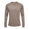 Hummel Mt Bow L/S T-Shirt Braun F1452 - braun