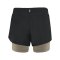 Hummel Mt Track 2 In 1 Short Damen Schwarz F2001 - schwarz