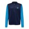 Hummel Ongrid 1/2 Zip Poly Sweatshirt Kids Blau F7146 - blau