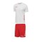 Hummel Promo Duo Trikotset kurzarm Weiss Rot F9402 - weiss