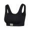 hummel Pulse Seamless Rib Sport-BH Damen Schwarz F2001 - schwarz