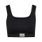 hummel Pulse Seamless Rib Sport-BH Damen Schwarz F2001 - schwarz