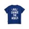 Hummel Revolution T-Shirt Kids Blau F7017 - blau