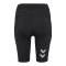 Hummel Run Short Leggings Damen Schwarz F2001 - schwarz