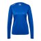 Hummel Run Trikot langarm Damen Blau F7045 - blau