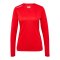 Hummel Run Trikot langarm Damen Rot F3365 - rot