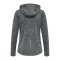 Hummel Selby Zip Hoody Damen Grau F2007 - grau