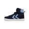 Hummel Slimmer Stadil High Sneaker Kids Schwarz F1009 - schwarz