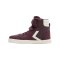 Hummel Slimmer Stadil Leather High Sneaker Kids Blau F7666 - blau