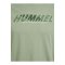 Hummel Te Effort Cotton T-Shirt Grün F6092 - gruen