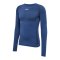 Hummel Te Mike Seamless L/S T-Shirt Blau F7957 - blau