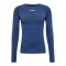 Hummel Te Mike Seamless L/S T-Shirt Blau F7957 - blau