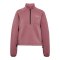 Hummel Tech Fleece Boxy Half Zip Sweatshirt Damen Rosa F3184 - rosa