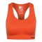 hummel Tif Seamless Sport Shirt Damen Orange F5022 - orange