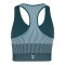 Hummel Yoga Seamless Crop T-Shirt Damen Blau F7280 - blau