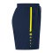 JAKO Allround Short Damen Blau Gelb F904 - blau