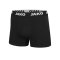 JAKO Boxershorts Basic 2er Pack Schwarz F08 - schwarz