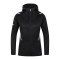 JAKO Challenge Freizeit Kapuzenjacke Damen F501 - schwarz