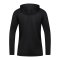 JAKO Challenge Freizeit Kapuzenjacke Damen F502 - schwarz