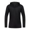 JAKO Challenge Freizeit Kapuzenjacke Damen F503 - schwarz