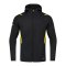 JAKO Challenge Freizeit Kapuzenjacke Kids F505 - schwarz