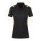 JAKO Challenge Polo Damen Gelb F505 - schwarz