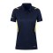 JAKO Challenge Polo Damen Gelb F512 - blau