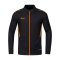 JAKO Challenge Polyesterjacke Kids Orange F807 - schwarz