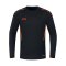 JAKO Challenge Sweatshirt Schwarz Orange F807 - schwarz