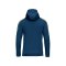 JAKO Classico Kapuzenjacke Damen Blau Gelb F42 - Blau