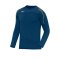JAKO Classico Sweatshirt Blau Gelb F42 - blau