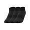 JAKO Füsslinge 3er Pack Schwarz F08 - schwarz
