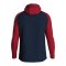 JAKO Icon Kapuzenjacke Blau Rot F901 - blau