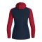JAKO Icon Kapuzenjacke Damen Blau Rot F901 - blau
