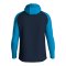 JAKO Iconic Kapuzenjacke Kids Blau Gelb F914 - blau