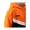 JAKO Icon Kapuzenjacke Kids Schwarz Orange F807 - schwarz