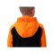 JAKO Icon Kapuzenjacke Kids Schwarz Orange F807 - schwarz