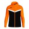 JAKO Icon Kapuzenjacke Kids Schwarz Orange F807 - schwarz
