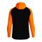 JAKO Icon Kapuzenjacke Schwarz Orange F807 - schwarz
