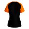 JAKO Icon T-Shirt Damen Schwarz Orange F807 - schwarz
