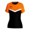 JAKO Icon T-Shirt Damen Schwarz Orange F807 - schwarz
