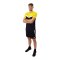 JAKO Iconic T-Shirt Schwarz Gelb F808 - schwarz