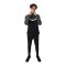 JAKO Iconic HalfZip Sweatshirt Schwarz F801 - schwarz