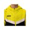 JAKO Iconic Kapuzenjacke Kids Schwarz Gelb F808 - schwarz