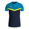 JAKO Iconic Poloshirt Blau Gelb F914 - blau