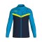 JAKO Iconic Polyesterjacke Kids Blau Gelb F914 - blau