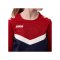 JAKO Iconic Sweatshirt Kids Blau Rot F901 - blau