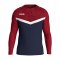 JAKO Iconic Sweatshirt Kids Blau Rot F901 - blau